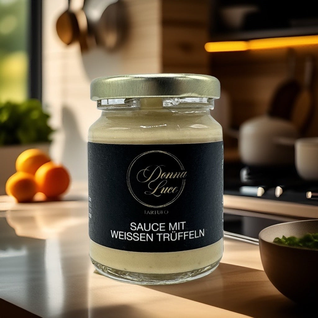 Sauce mit weissen Trüffeln